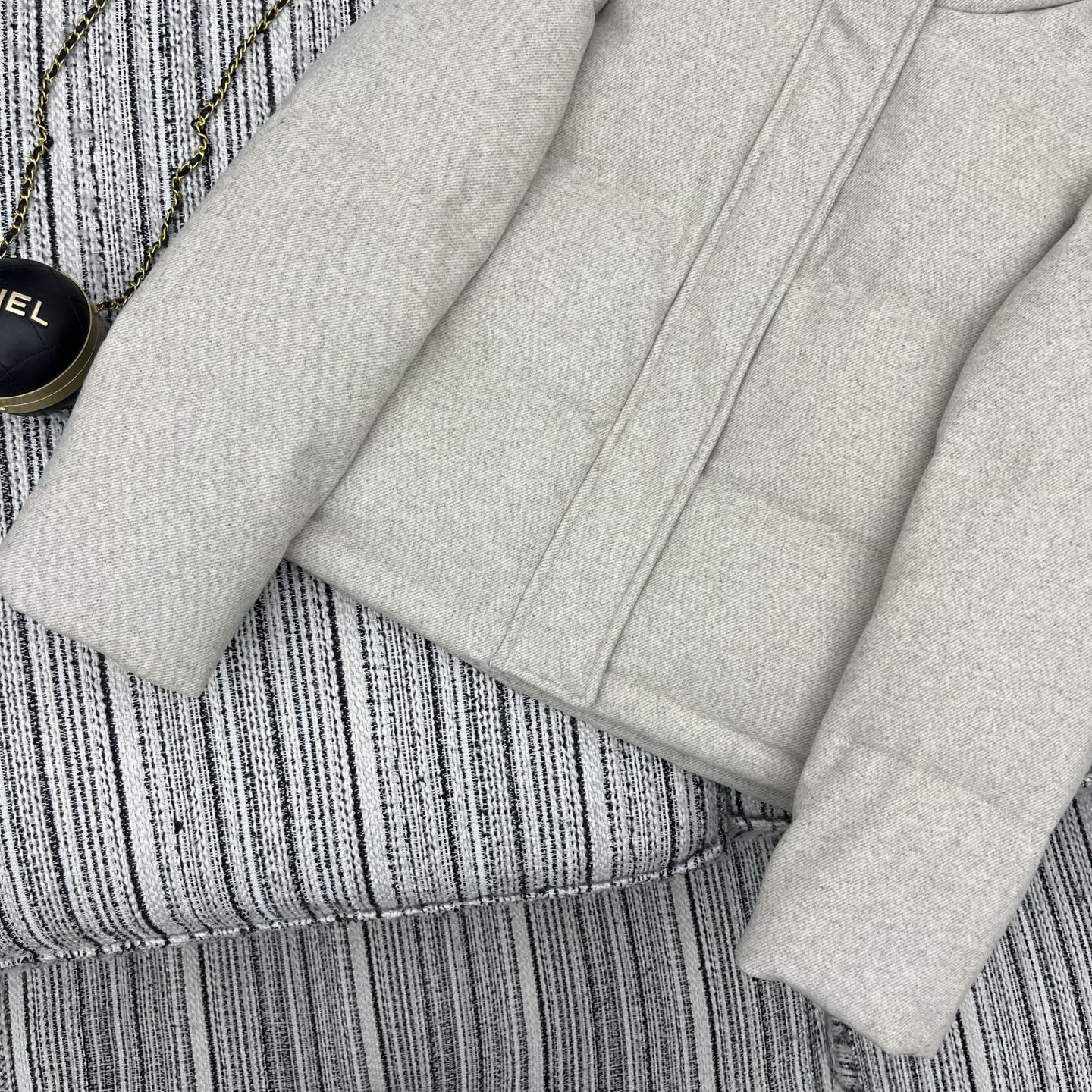 LP 25 Jacket Ivory Wool Fabric Down 308192