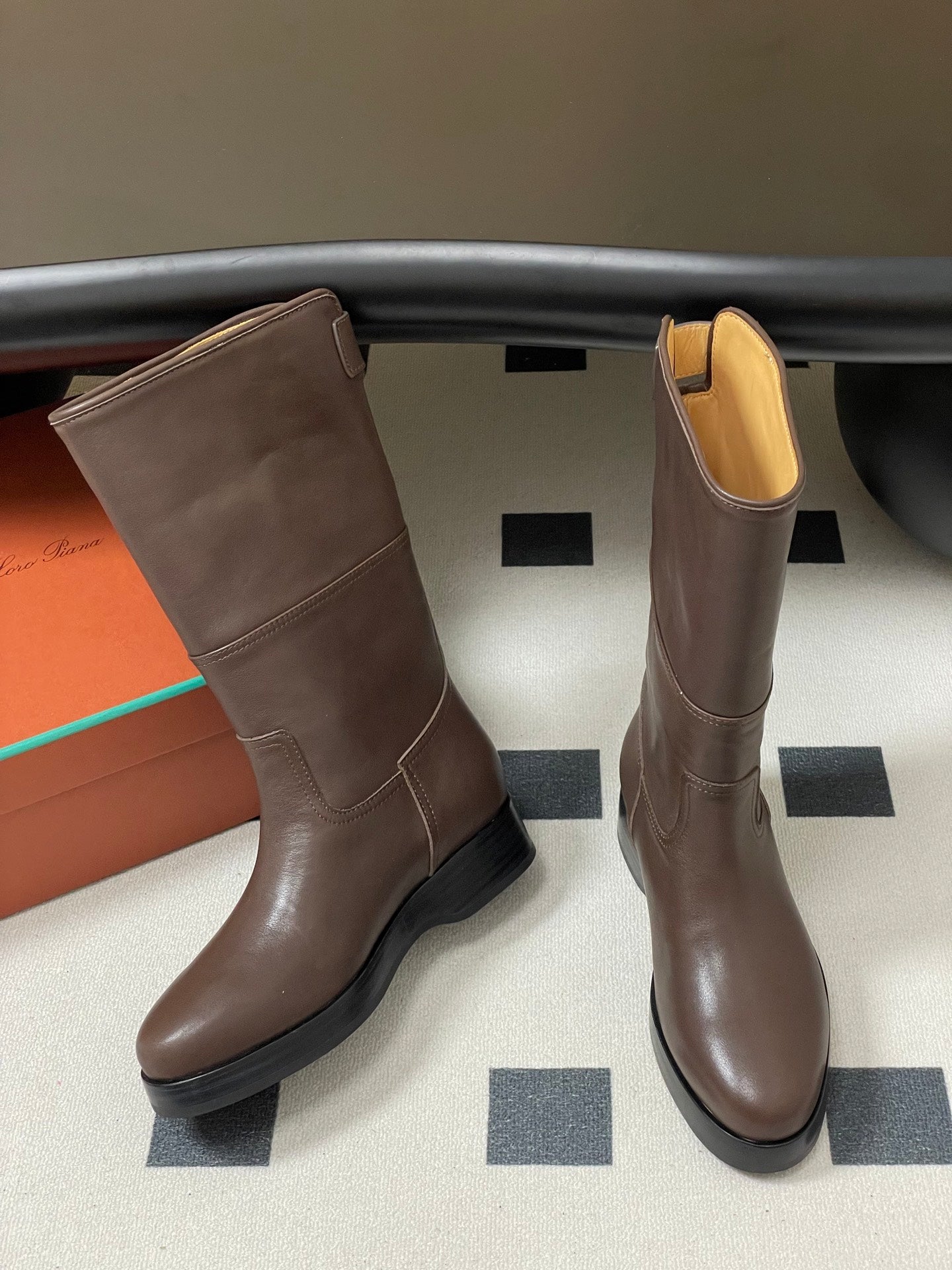 LP 25 Lupo Boot Chocolate Calfskin 534659