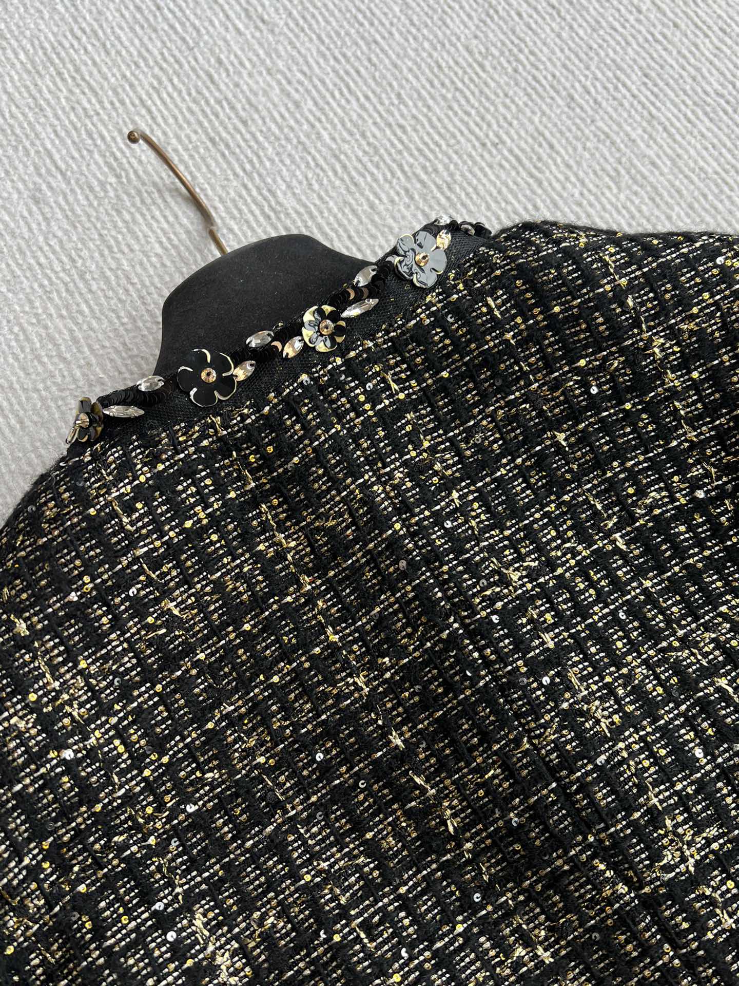 CC 25 Set Tweed Black Polyester Wool 289987