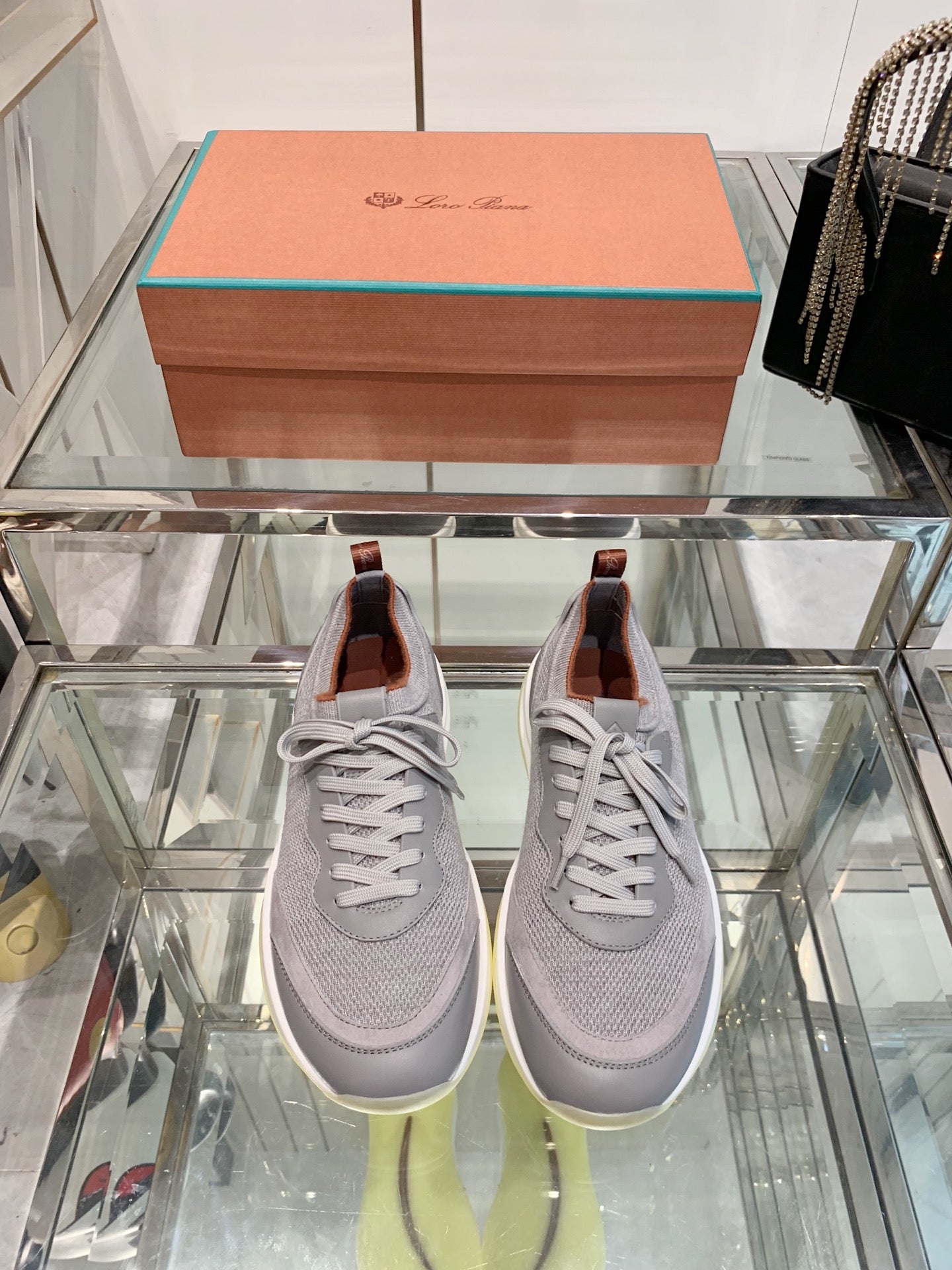 LP Flexy Walk Men's Sneaker Dark Gray Wool 307256