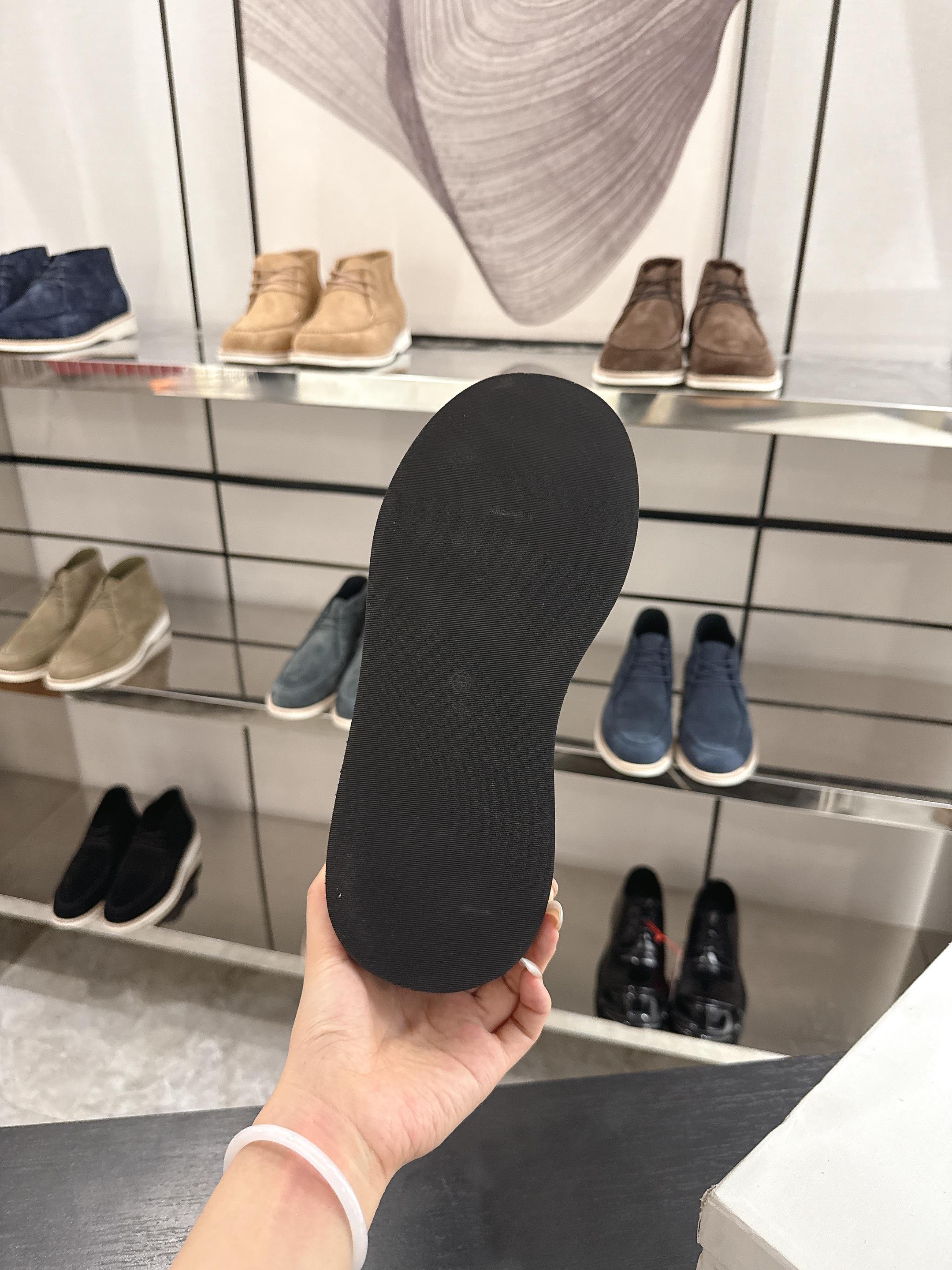 The Row 2025 Lace-up Boot Black Suede 543368