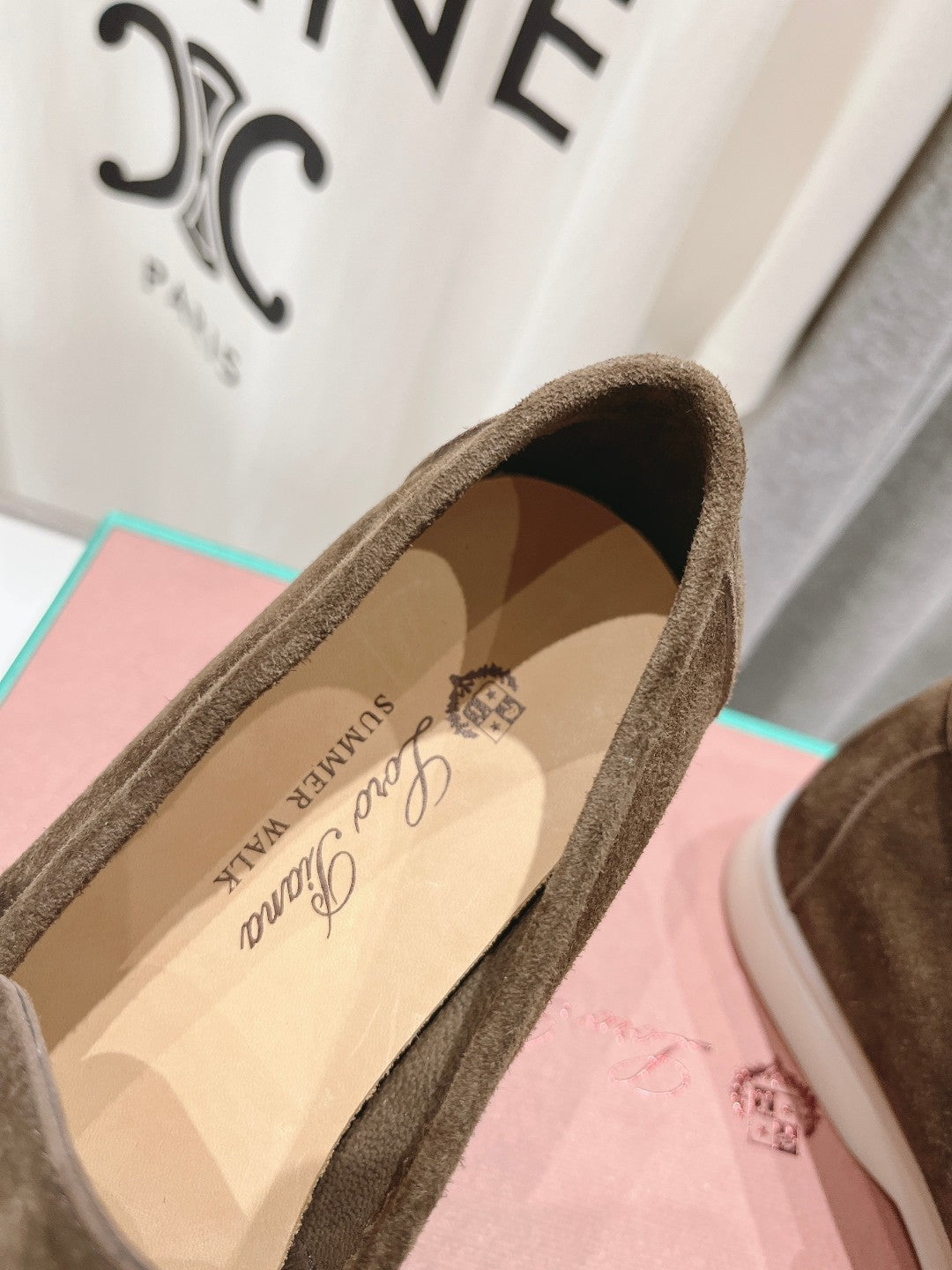 LP SUMMER CHARMS WALK LOAFERS DARK BROWN SUEDE