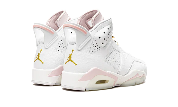 Nike Air Jordan 6 Retro White Pastel Pink Cowhide