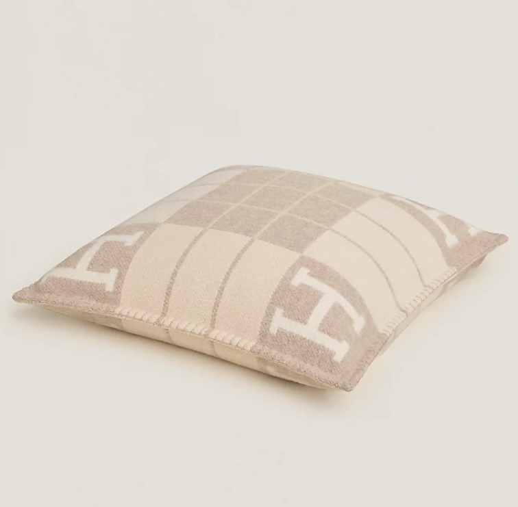 Herrmes Avalon III Pillow Coco Camomille Wool Cashmere