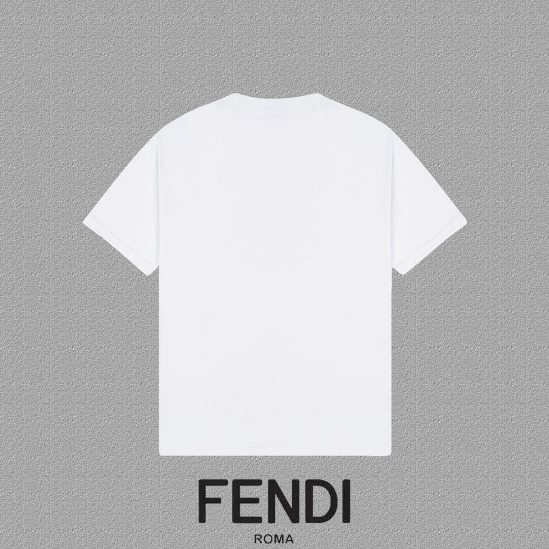 Fendi 2026 Men's Short-Sleeve T-Shirt Cotton 806038